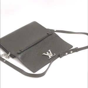 Black Louis Vuitton shoulder bag